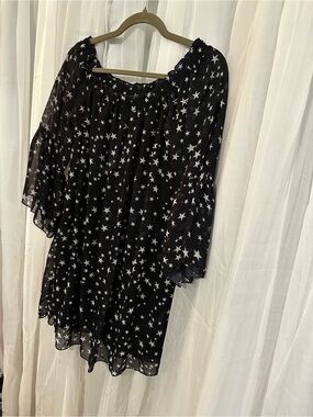 Zanzea Collection Midnight Starry Mini Dress size large